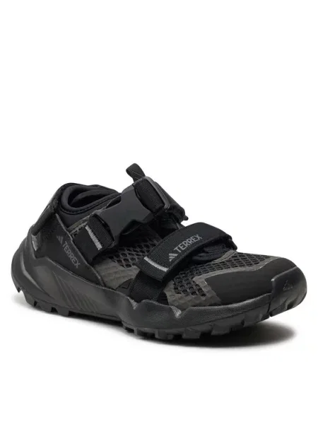 Sandali adidas Terrex Hydroterra Sandals Cblack/Cblack/Grefou črna