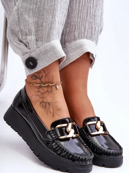 Mocasini Zazoo negru