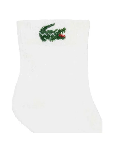 Ponožky Lacoste biela
