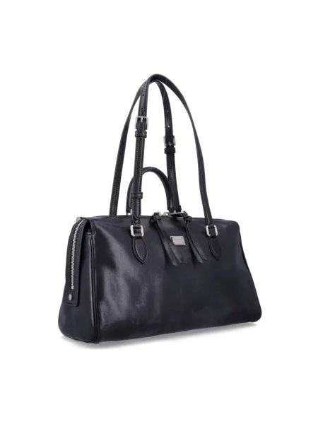 Torebka Dolce And Gabbana skórzana czarna