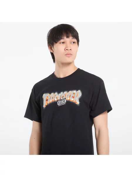 Póló Thrasher Explicit T-Shirt Black M fekete