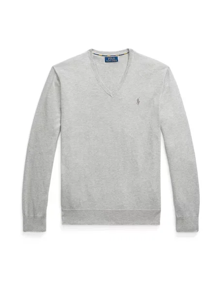 Polo Ralph Lauren Πουλόβερ LS SF VN PP-LONG SLEEVE-SWEATER' γκρι