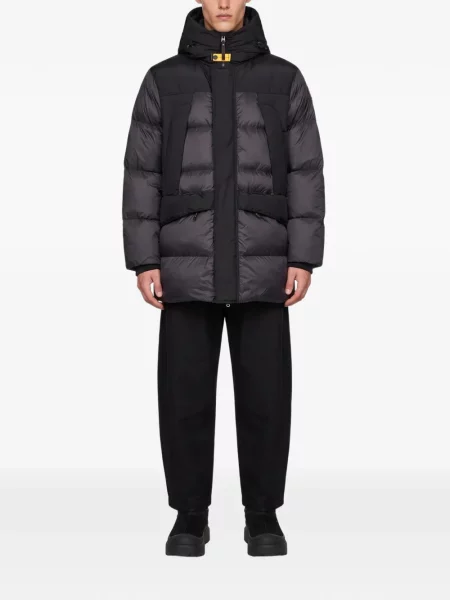 Палто Parajumpers с качулка черно