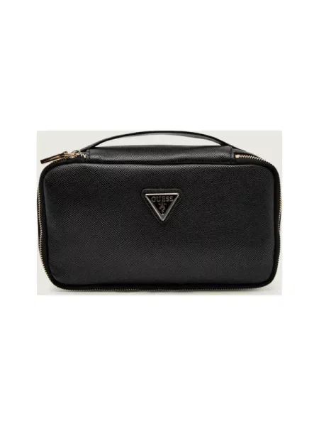 Pungă cosmetică Guess negru
