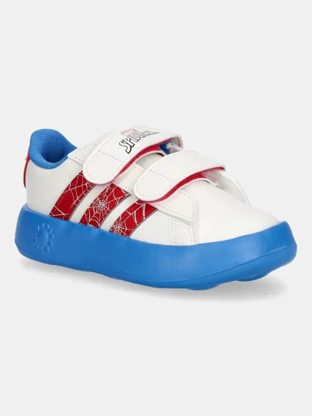 Παιδικά sneakers adidas GRAND COURT SPIDER-MAN μπεζ
