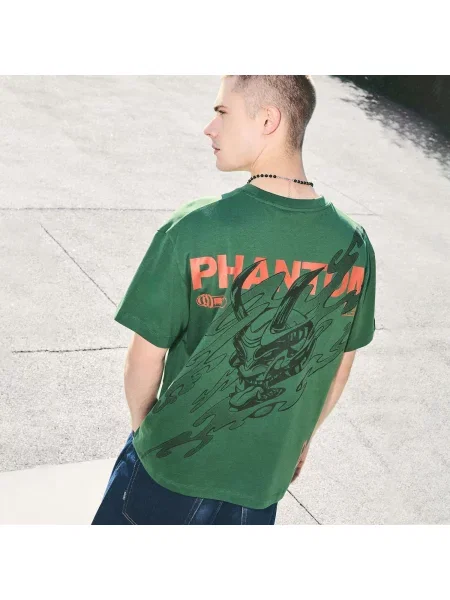 Футболка Cropp зеленая
