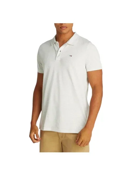 Polo Tommy Jeans gri