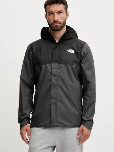 Kurtka przeciwdeszczowa The North Face Quest Zip-In asphalt grey/black czarna
