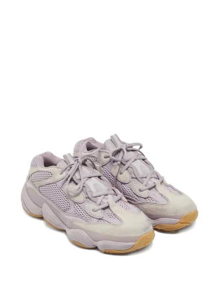 Маратонки Adidas Yeezy с връзки с дантела виолетово