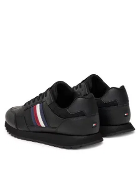 Pruhované tenisky Tommy Hilfiger bílé