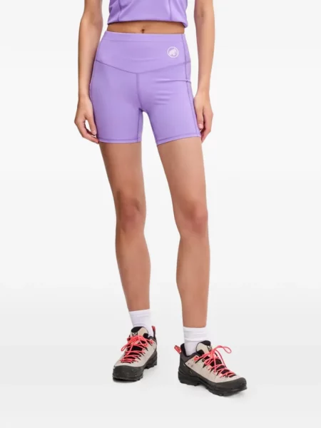 Pantaloni scurți Mammut cu imagine violet