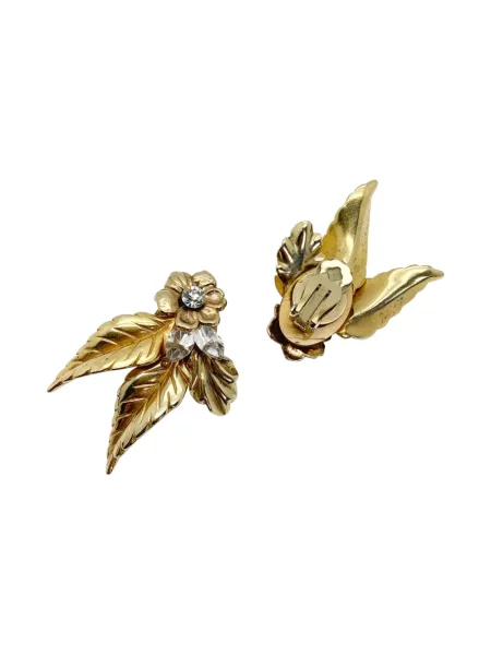 Σκουλαρίκια Jennifer Gibson Jewellery με πετραδάκια χρυσό