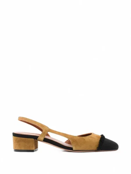 Pantofi cu toc Paul Warmer slingback maro