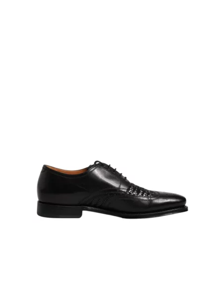 Półbuty Dolce And Gabbana z twillu czarne