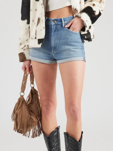 G-STAR Kavbojke Tedie Ultra moder denim