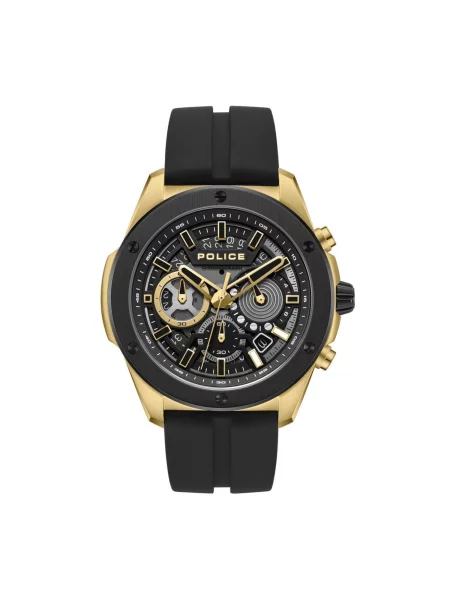POLICE Analogové hodinky Chronograph Warren' černá