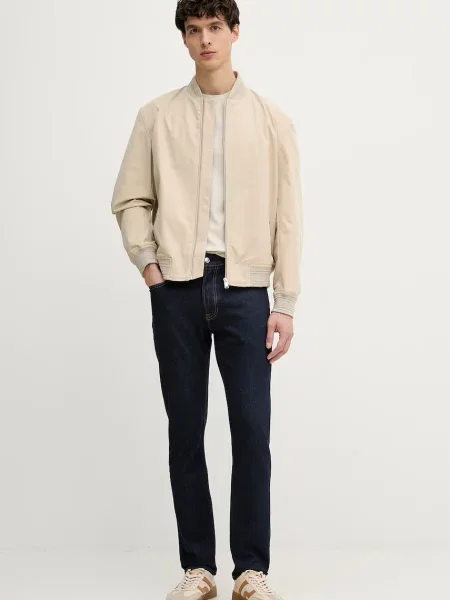 Calvin Klein Jeans tričko pánske béžová