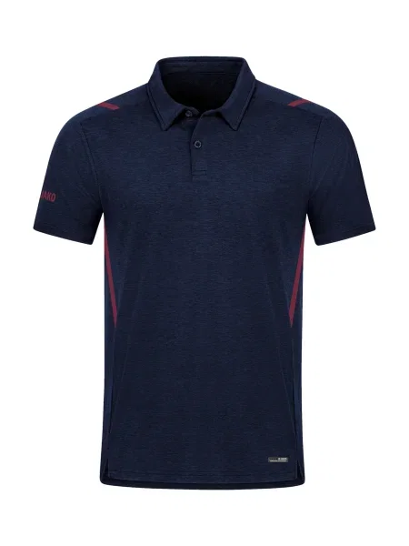 JAKO Tehnička sportska majica tamno plava / pastelno crvena