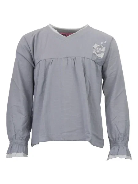 Tricou copii Miss Girly gri