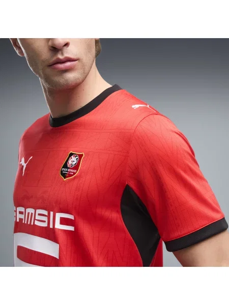 PUMA Koszulka domowa Stade Rennais Odzież S czerwony