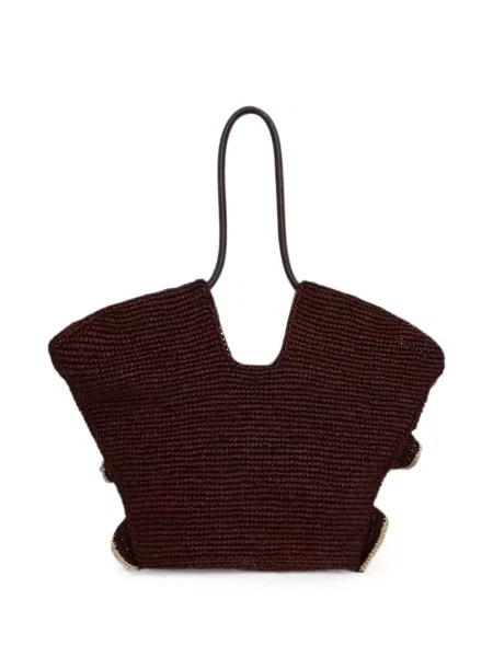 Geantă shopper Zimmermann maro