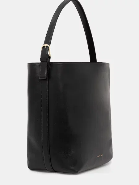 Шкіряна сумочка Liviana Conti чорний