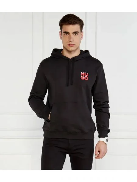 HUGO Hanorac Dimonihood negru