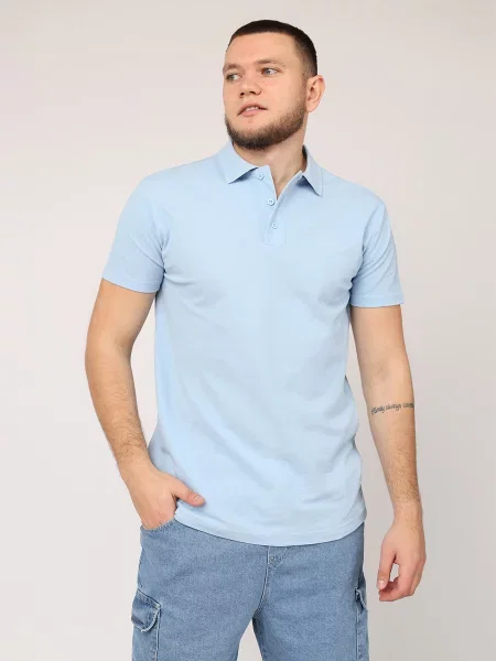 Поло YUKI блакитний