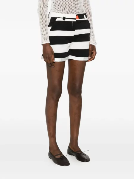 Szorty Alessandro Enriquez w paski czarne