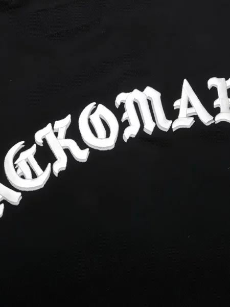 Hanorac crewneck Wacko Maria cu broderie negru