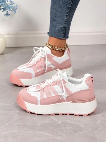 Sneakerși Resti alb