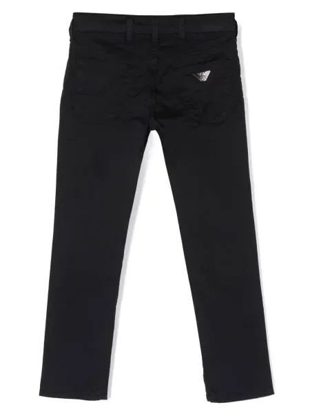 Jeansy dziecięce Emporio Armani niebieskie
