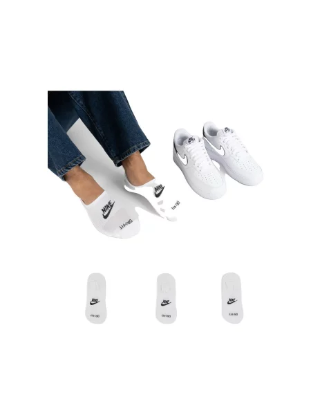 Șosete Nike alb