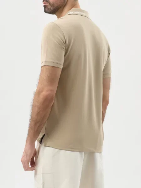 Поло Emporio Armani бежевое