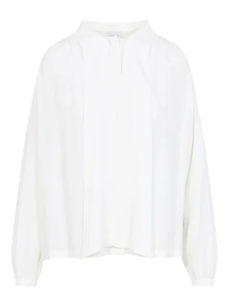 Kołnierzykowy bluzka Giambattista Valli z kokardką biała