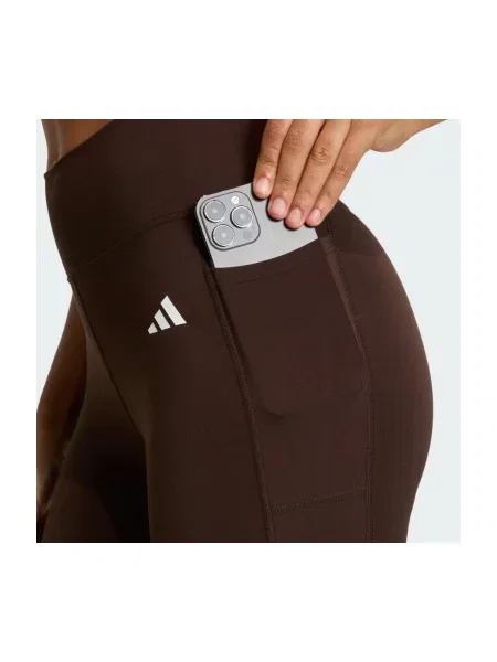 Kalhoty Adidas Performance hnědé