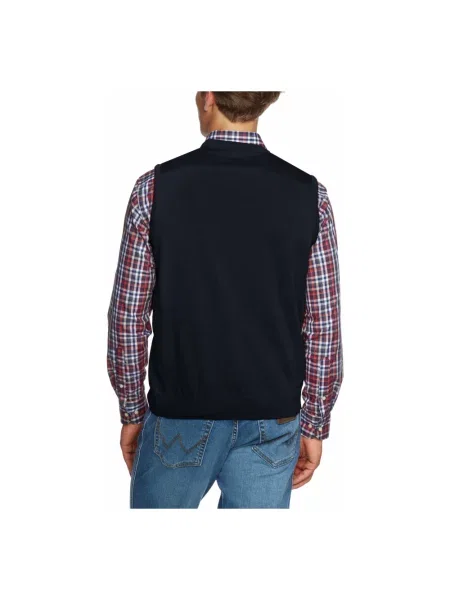 Dzianinowy sweter Maerz niebieski