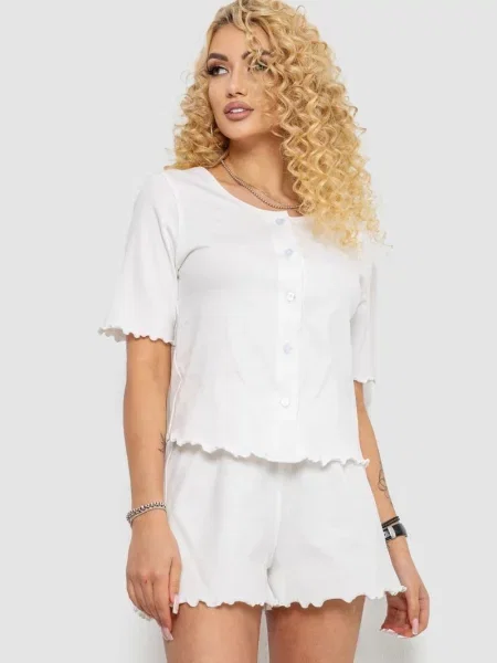 Піжама Ager молочний бавовна/поліестер