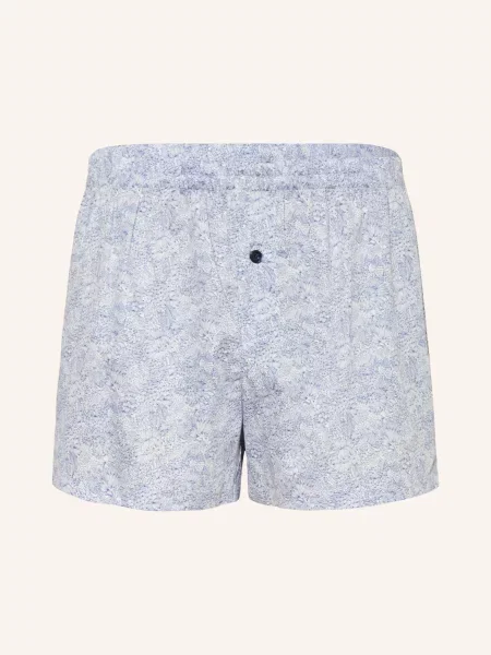 Zimmerli Boxerky Web Private Luxury modrá bílá