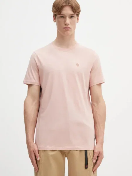 Fjallraven tricou Hemp Blend T-shirt uni roz