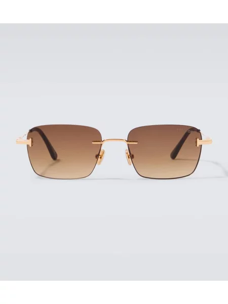 Ochelari de soare Tom Ford maro