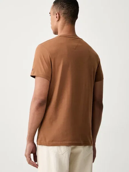 Tommy Hilfiger T-shirt brązowa