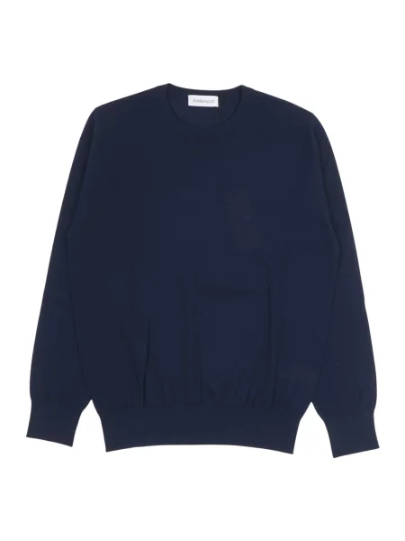 Dzianinowy sweter Bellwood niebieski