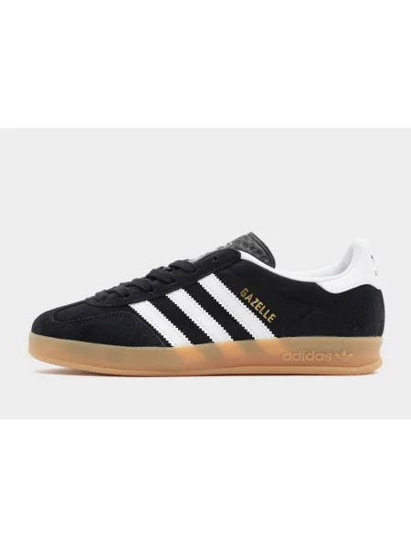 Sneakersy Adidas Gazelle zamszowe retro czarne