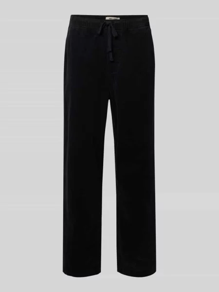 Spodnie sztruksowe o luźnym kroju z mieszanki bawełny model ‘FADE’ Only & Sons czarne