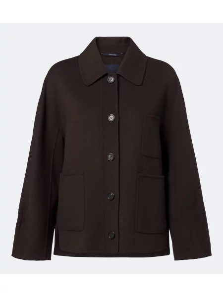 Geacă 's Max Mara de lână maro