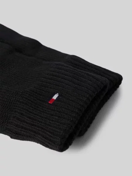 Rękawiczki Tommy Hilfiger czarne