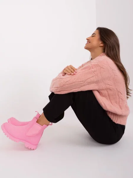 Pulover Fashionhunters roz