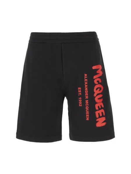 Bermudy Alexander Mcqueen czarne
