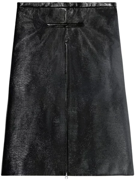 Spódnica midi Courreges do kolan czarna